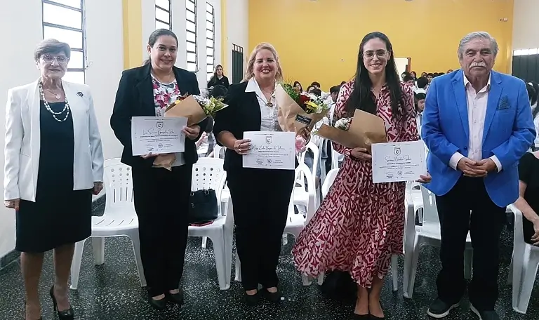 Conmemoracion 68 aniversario Colegio Cervantes, Asunción.